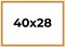 40x28 Solid Wood Antique Picture Frame with UV-Resistant Acrylic & Acid-Free Backing, Available in 4 Finishes: Bronze, Gold, Silver, and Gold with Black